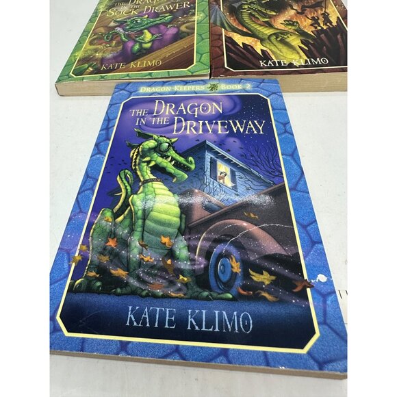 Dragon Keepers Book Set Kate Klimo Books 1 2 & 4 Fantasy Adventure Series Kids - Picture 4 of 12
